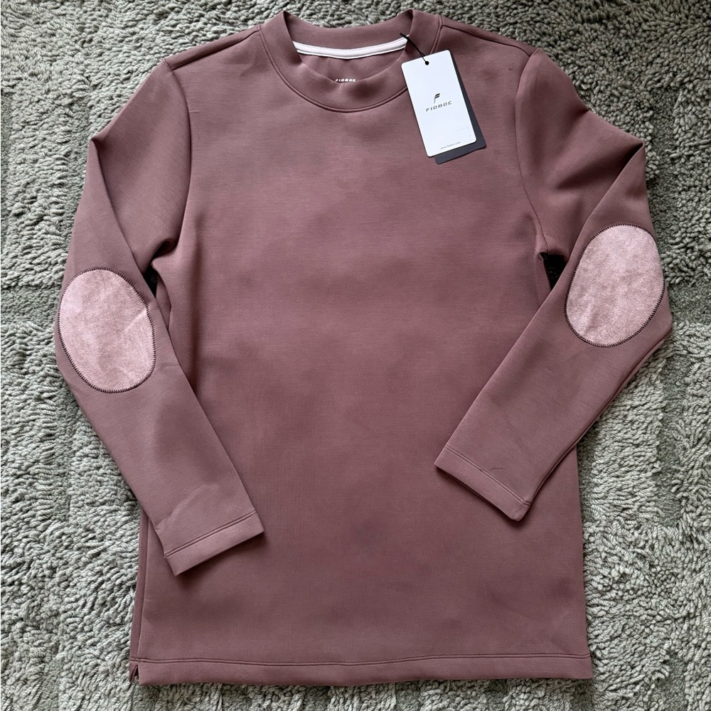 Fioboc Elbow Patch Slim Fit Long Sleeve